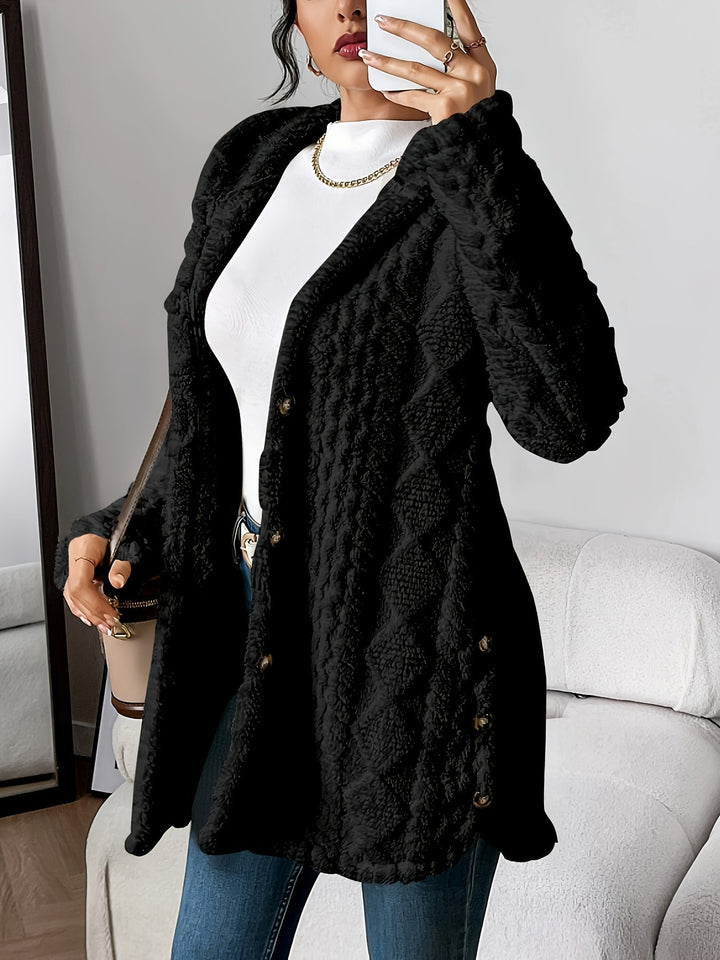 Hazel | Hooded Blanket Cardigan