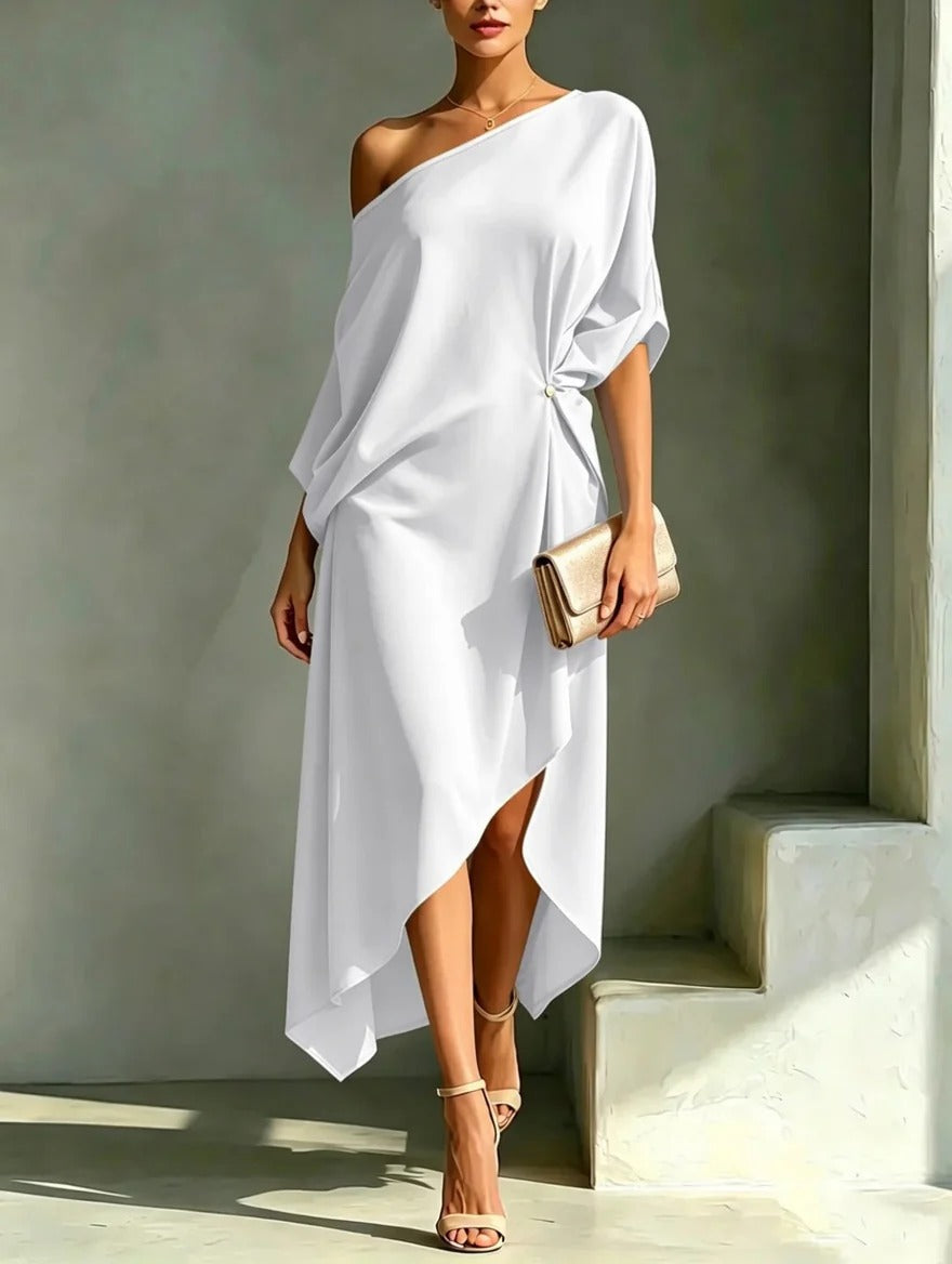 Camilla™ │ Elegant Assymetrical Dress