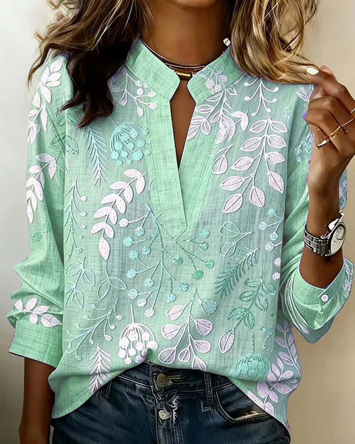 Elena | V-Neck Blouse