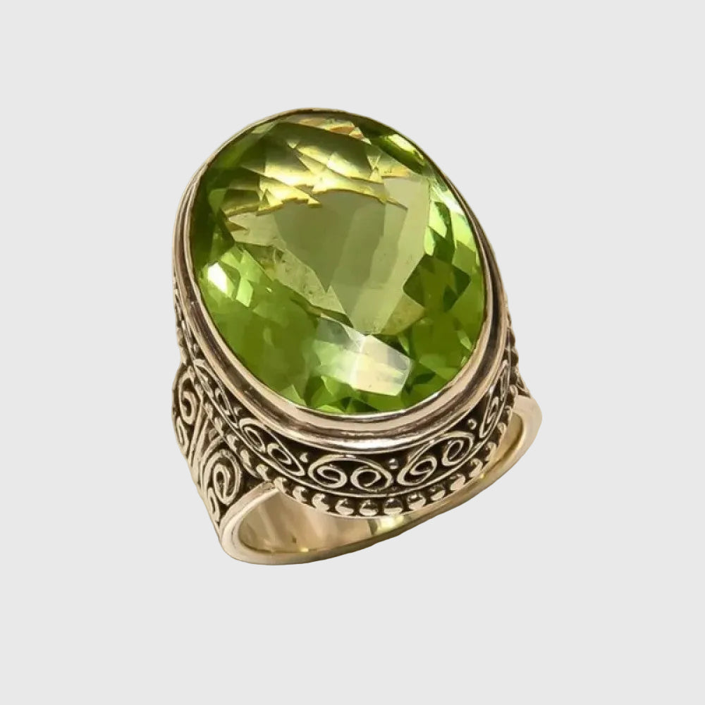 Antique Olive Ring