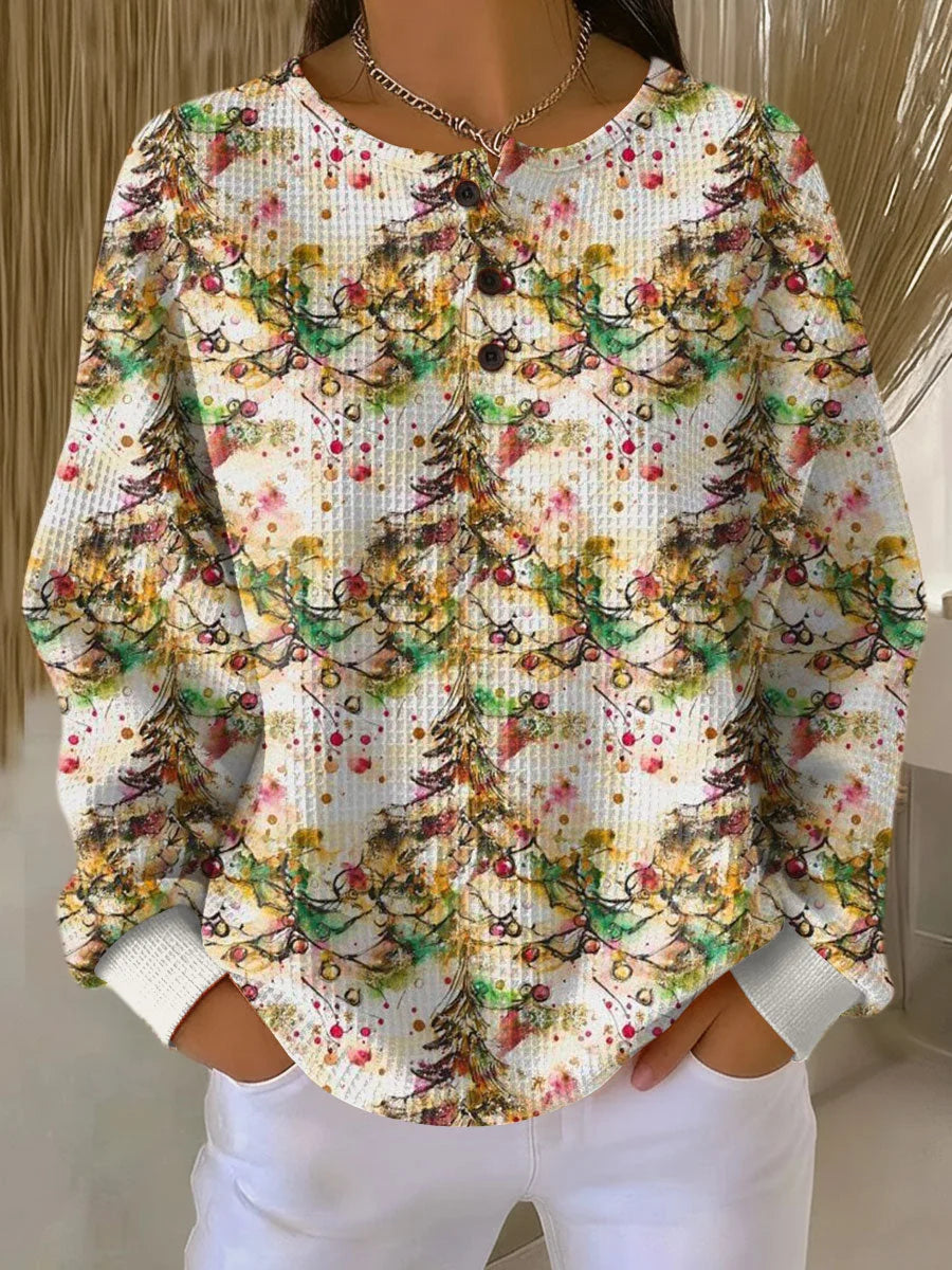 Lilian | Christmas Tree Henley