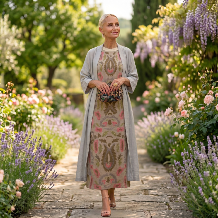Victoria | Printed Maxi Dress