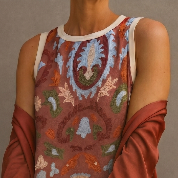 Victoria | Printed Maxi Dress