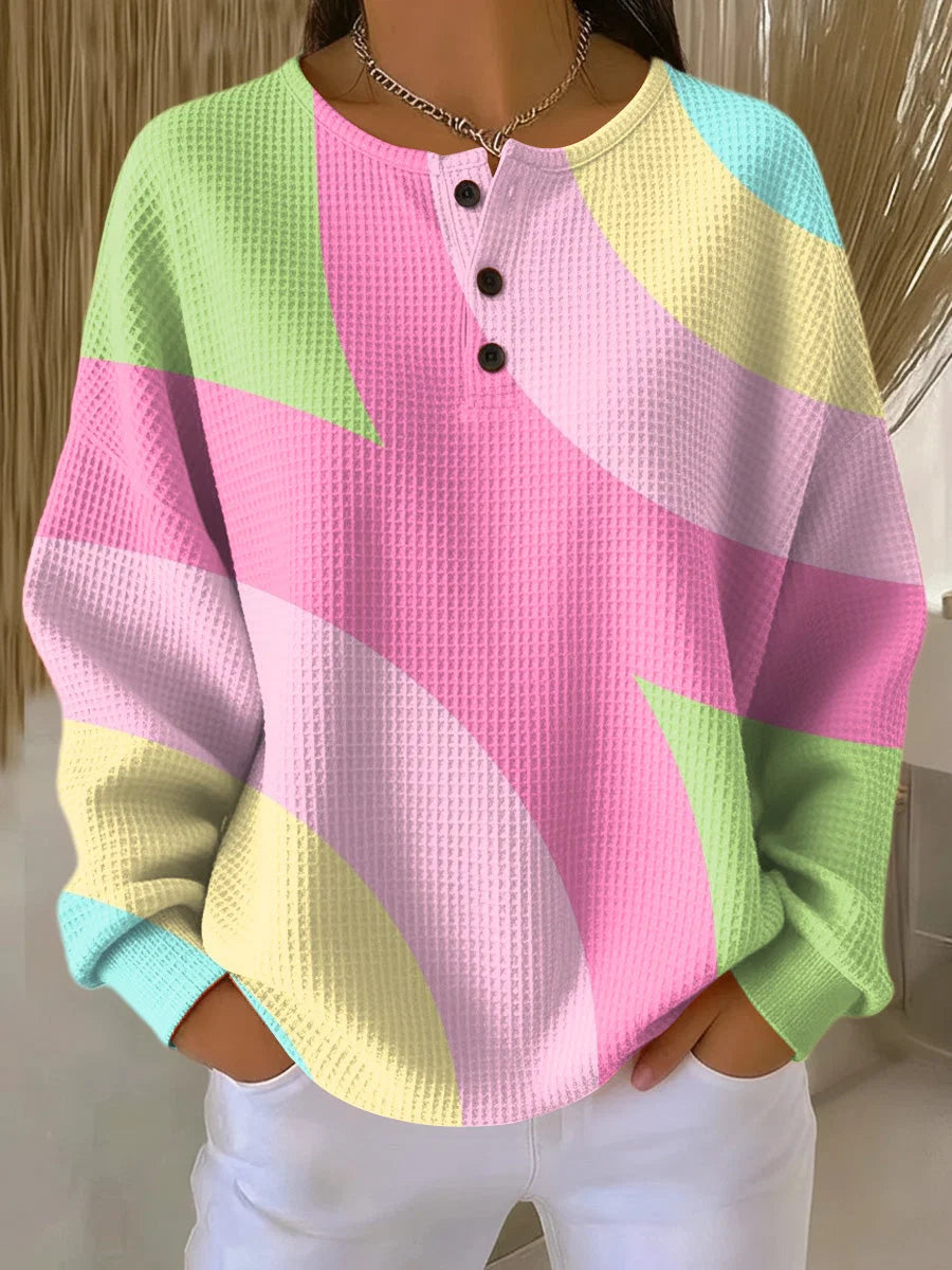 Aida | Artful Print Sweater