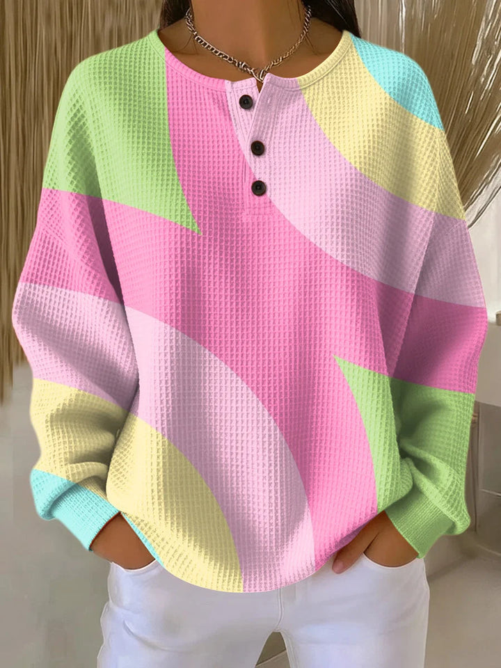 Aida | Artful Print Sweater