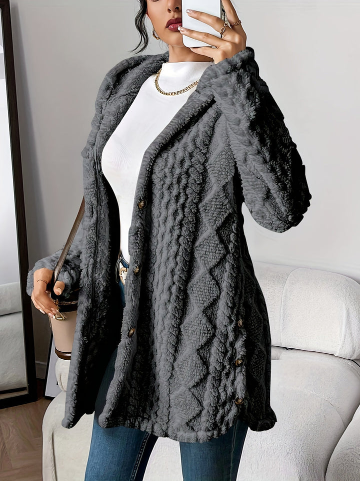 Hazel | Hooded Blanket Cardigan