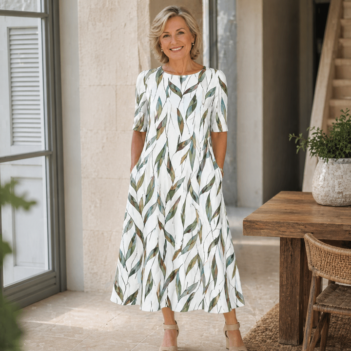 Aveline | Floral Midi Dress