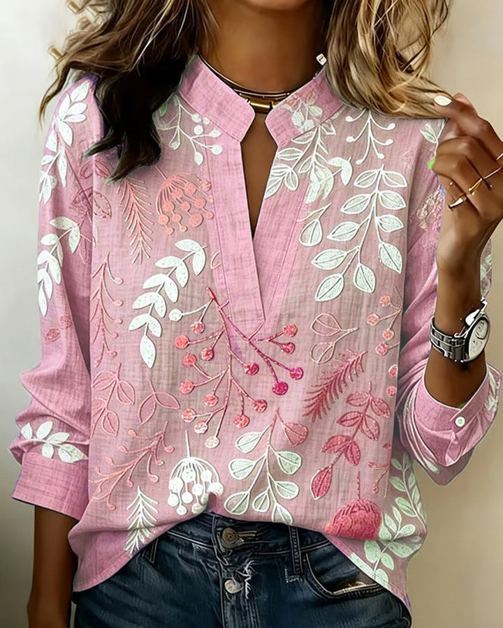 Elena | V-Neck Blouse