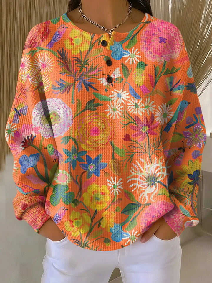 Aida | Artful Print Sweater