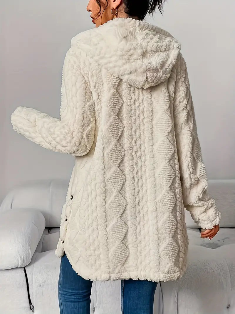 Hazel | Hooded Blanket Cardigan