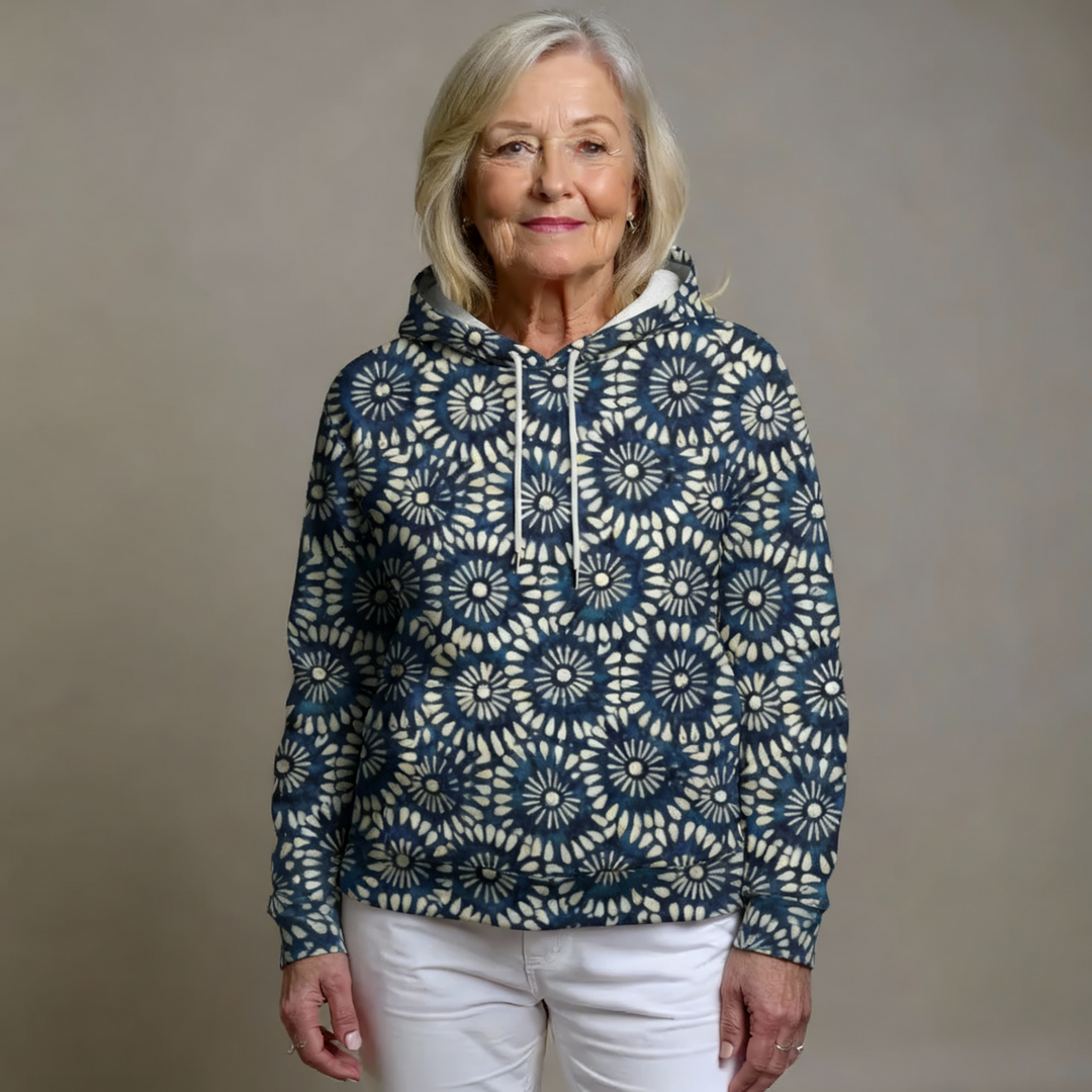 Laurel | Floral Print Hoodie