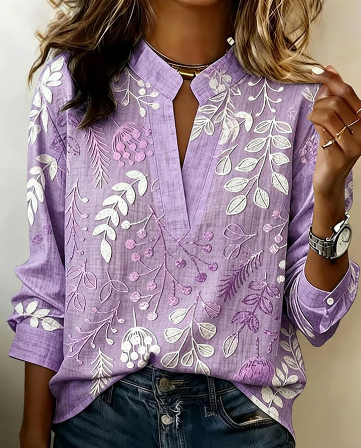 Elena | V-Neck Blouse