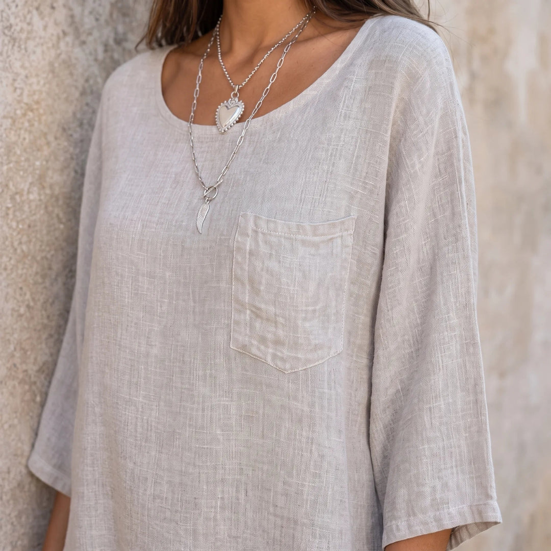 Clara | Relaxed Pocket Top