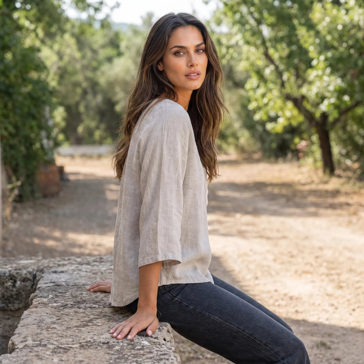 Clara | Relaxed Pocket Top