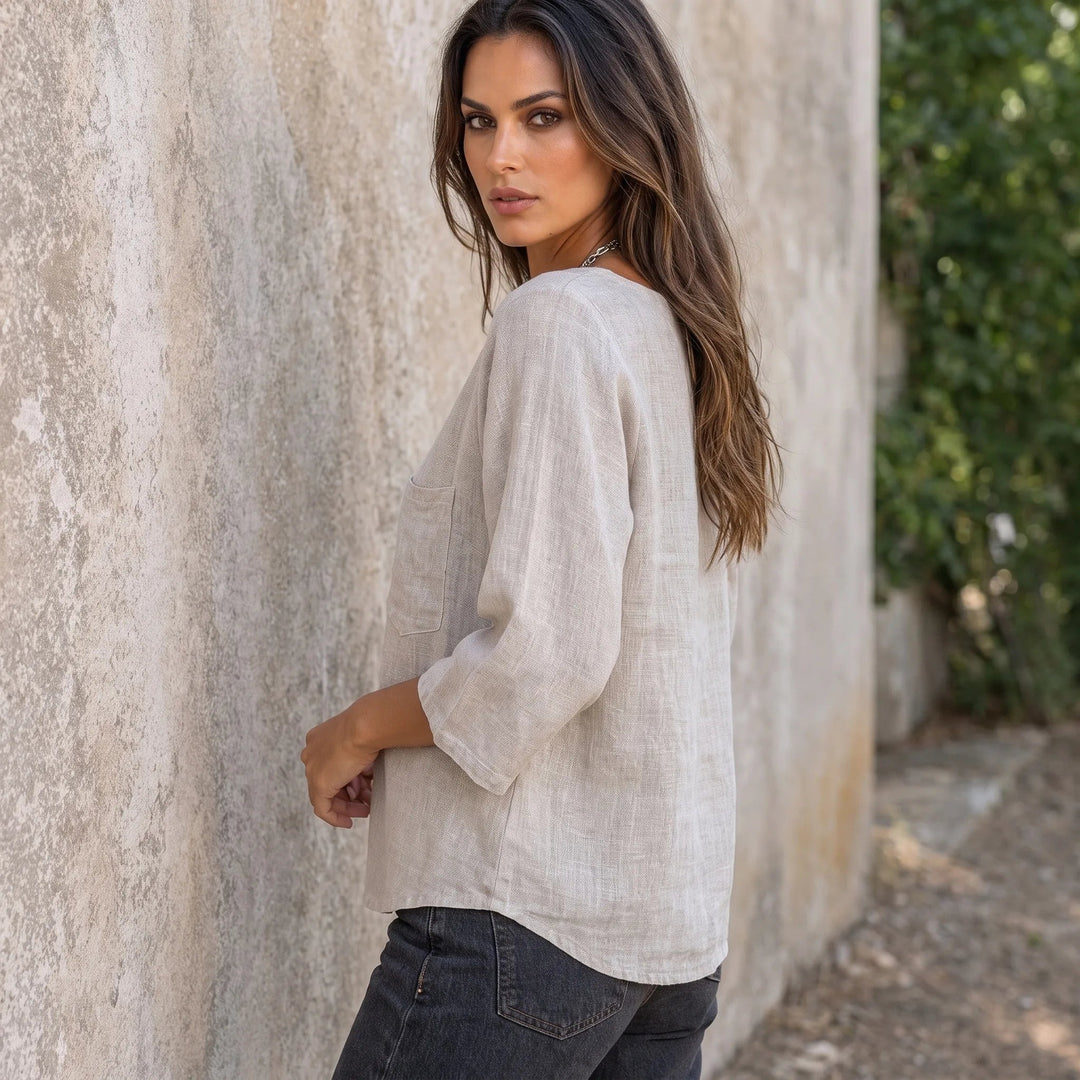 Clara | Relaxed Pocket Top
