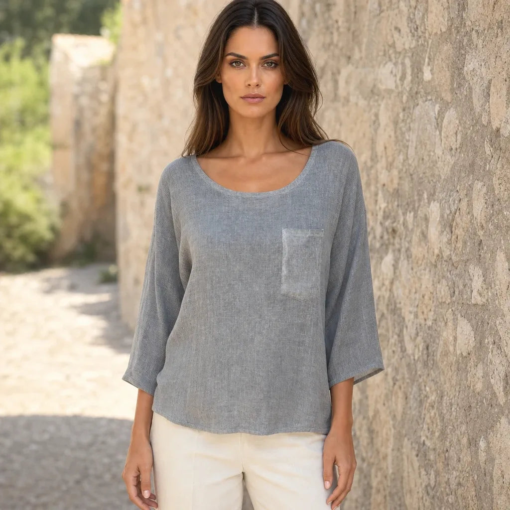 Clara | Relaxed Pocket Top