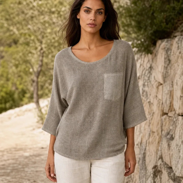Clara | Relaxed Pocket Top