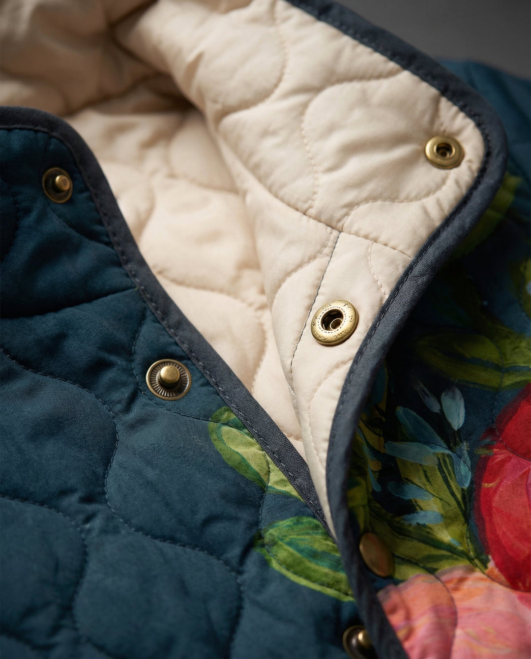 Elowen | Floral Quilted Jacket