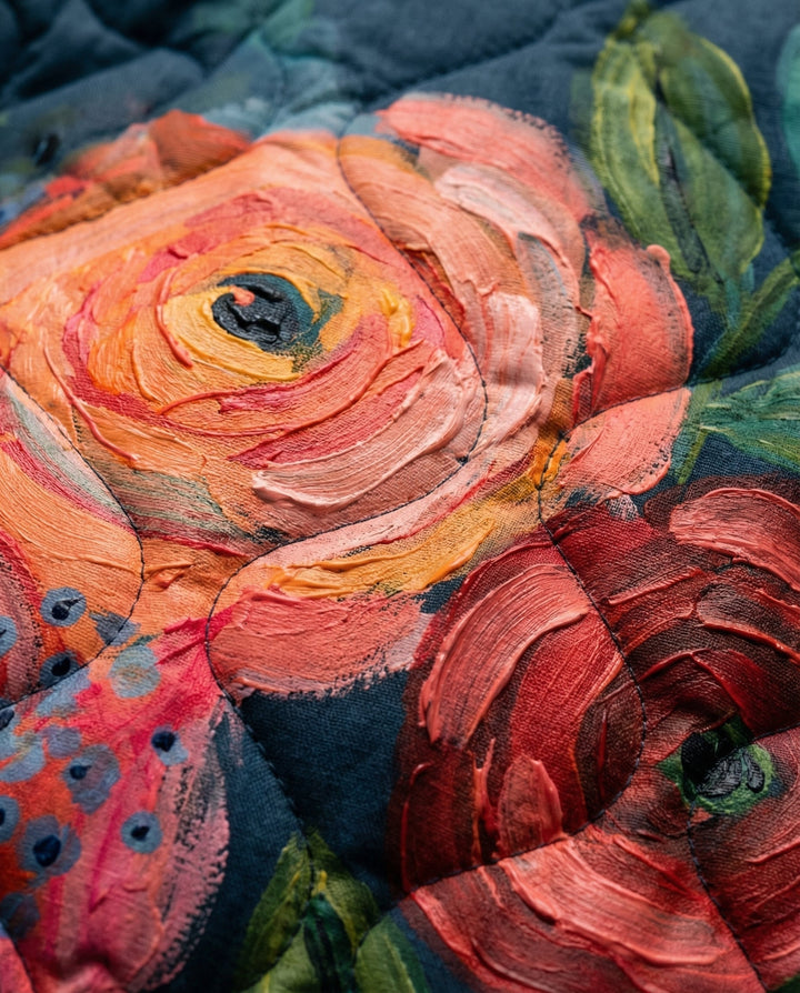 Elowen | Floral Quilted Jacket