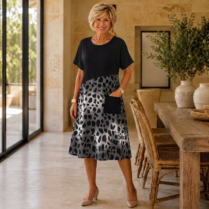 Cassandra | Leopard Print Midi