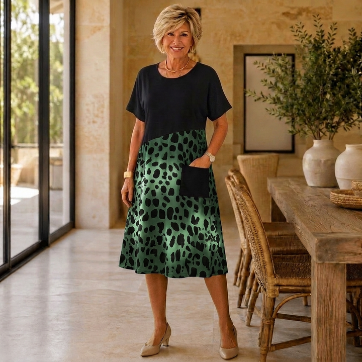 Cassandra | Leopard Print Midi