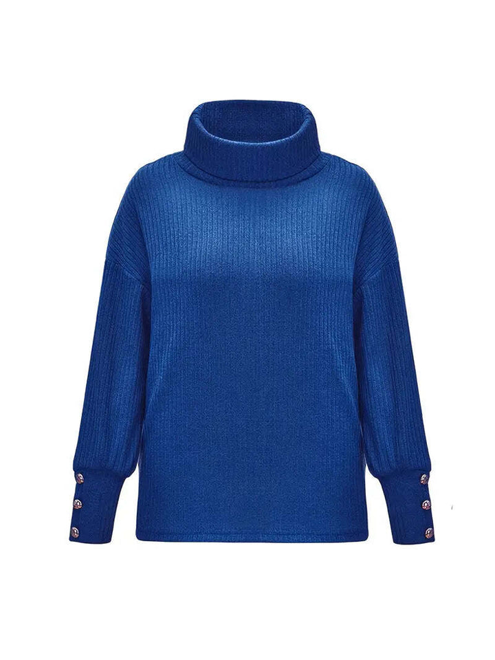 Luna | Ribbed Cowl Sweater