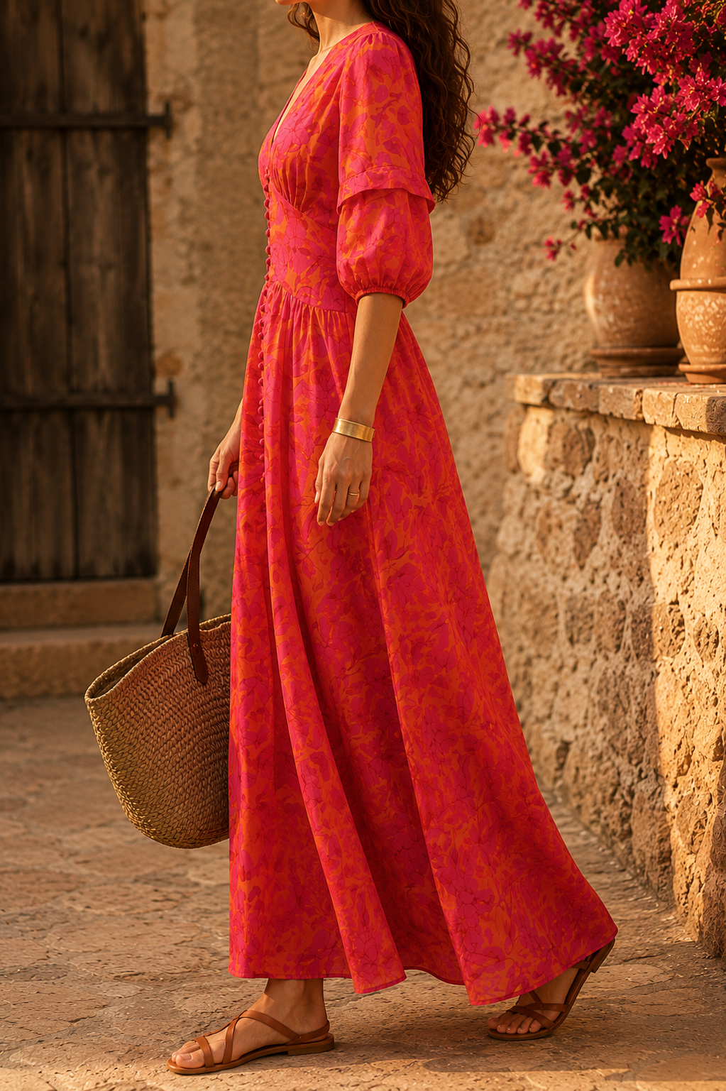 The Leocadie Maxi Dress