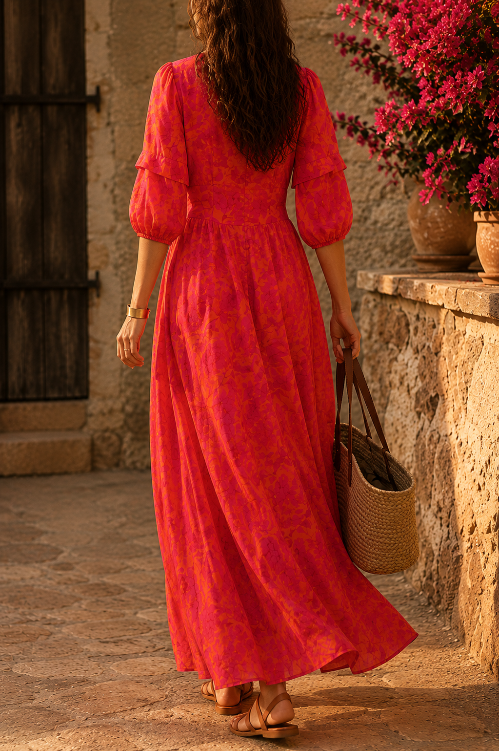 The Leocadie Maxi Dress