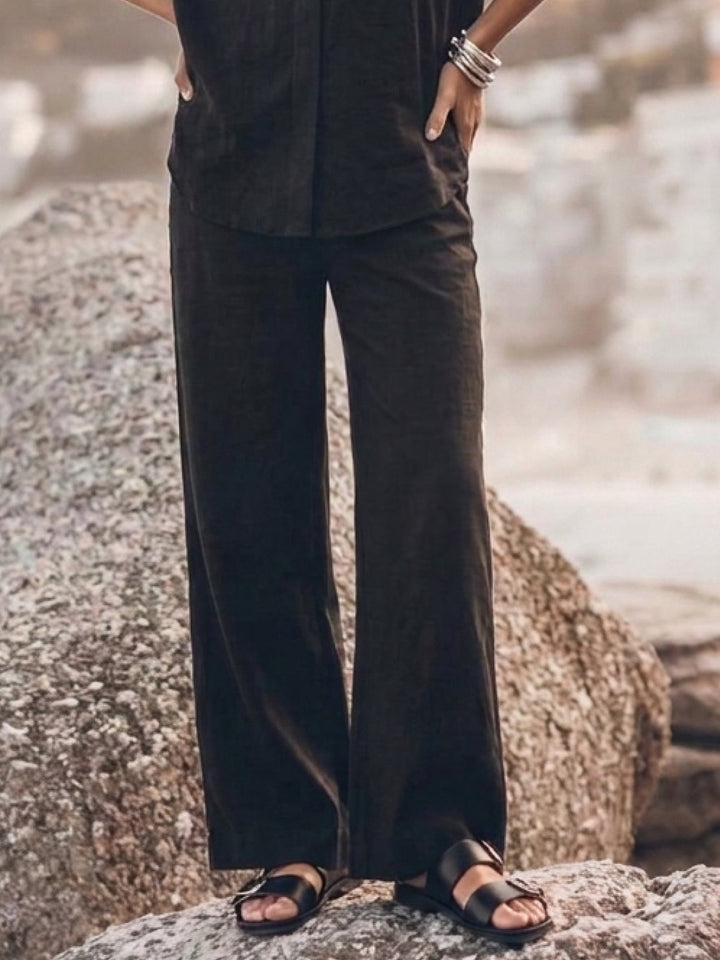 Harper | Cotton Relaxed Two-Piece Set