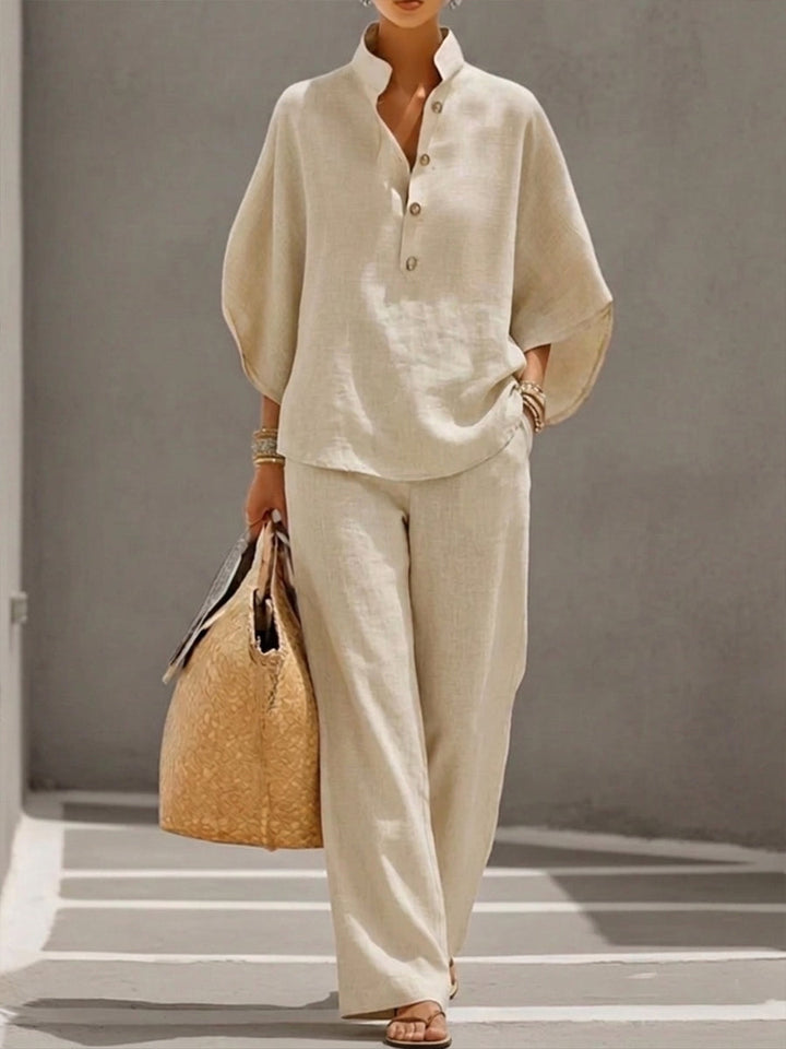 Amara | Linen Two-Piece Set