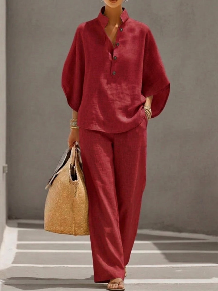 Amara | Linen Two-Piece Set