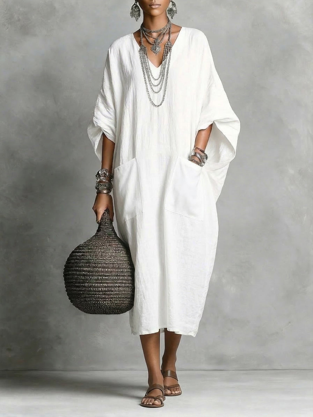 Elena | Kaftan Maxi Dress