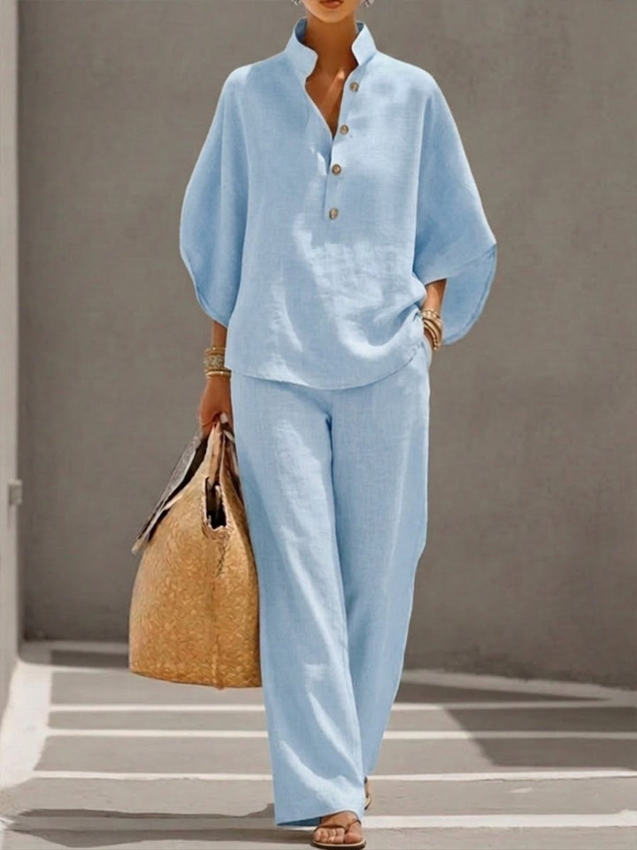 Amara | Linen Two-Piece Set