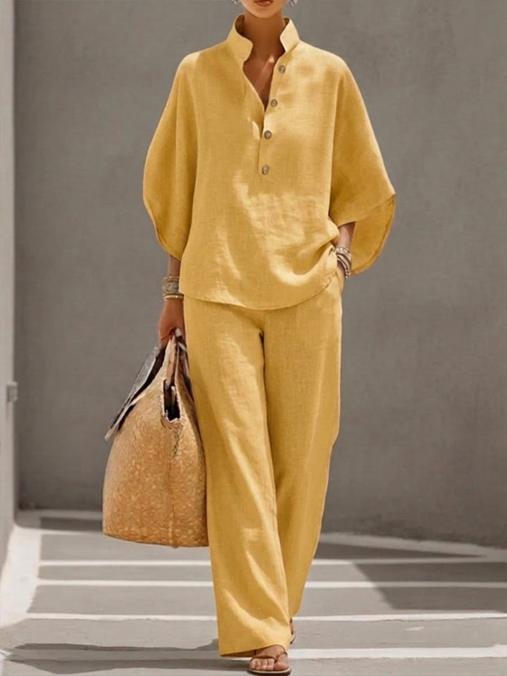 Amara | Linen Two-Piece Set