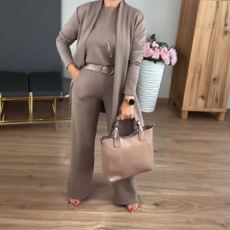 Anika | Long Cardigan Set