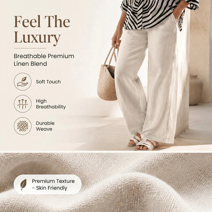 Linda | Women's striped two-piece summer set