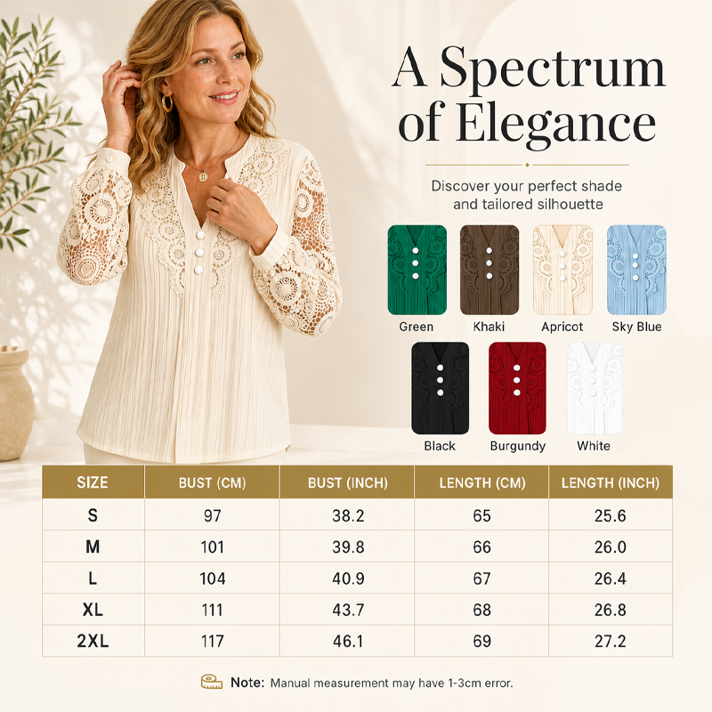 Sabrina | Lace V-Neck Top