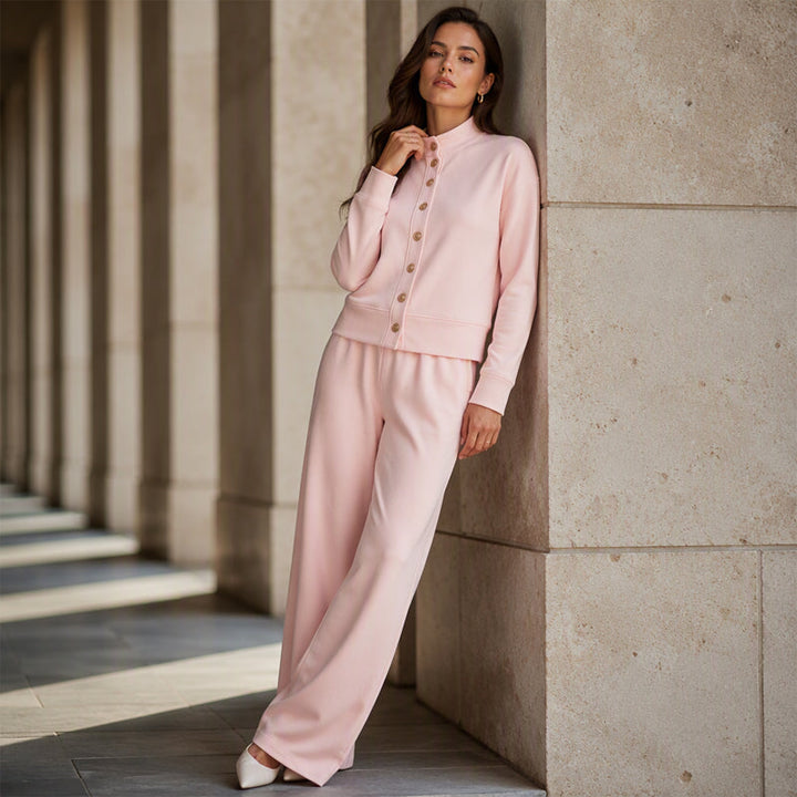 Elowen | Button-Down Cardigan Set