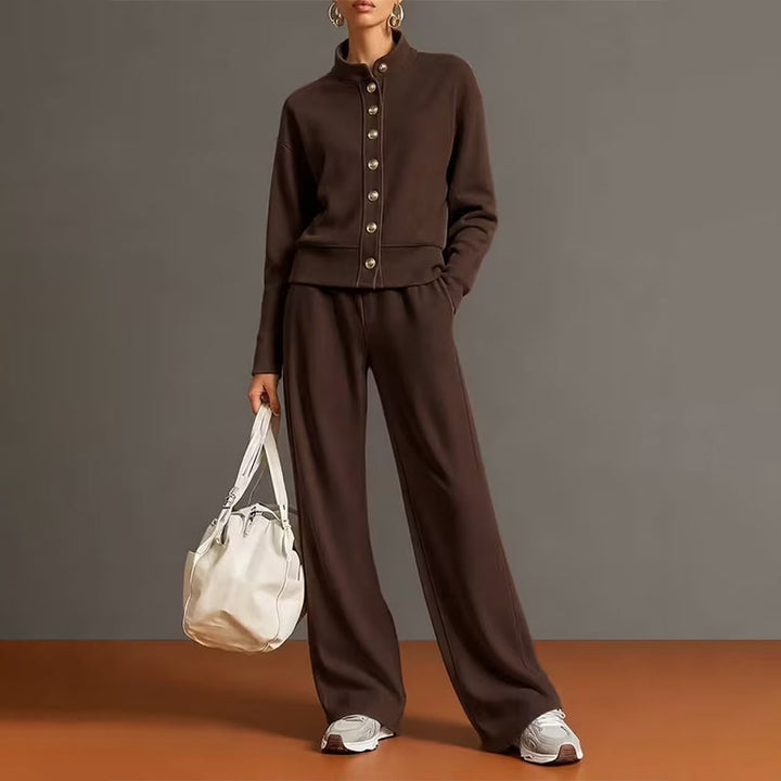Elowen | Button-Down Cardigan Set