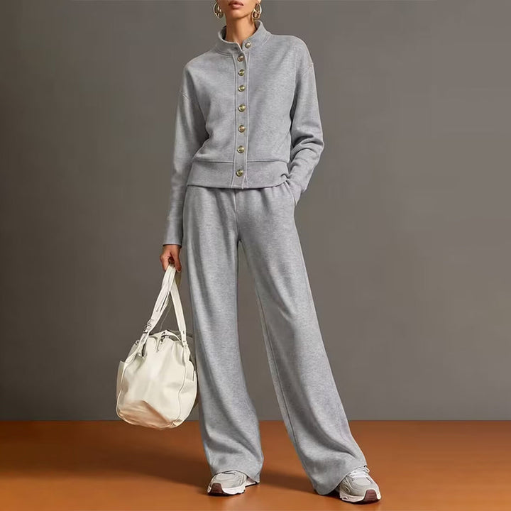 Elowen | Button-Down Cardigan Set