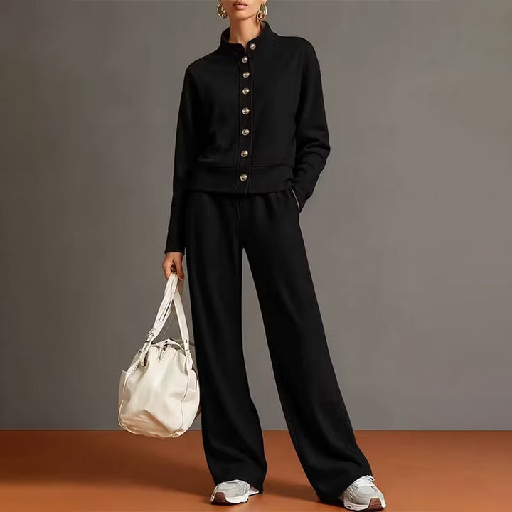 Elowen | Button-Down Cardigan Set